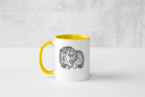 Lion's Mane Mushroom Mug